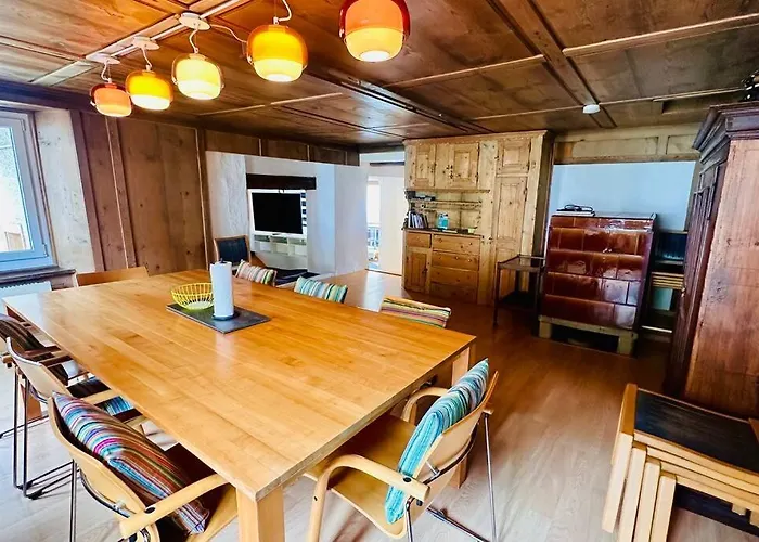 Daire Casa Cradd, Spacious House Near Flims *